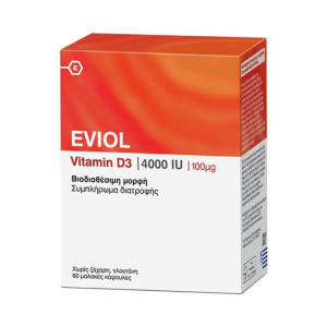 Eviol Vitamin D3 4000Iu 60Caps