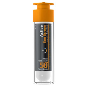 Frezyderm Active Sun Screen Tinted  Fluid Spf50+