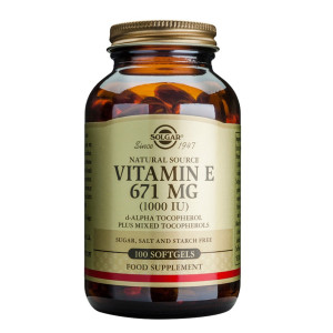 Solgar Vit. E 1000 Iu Softgels 100S