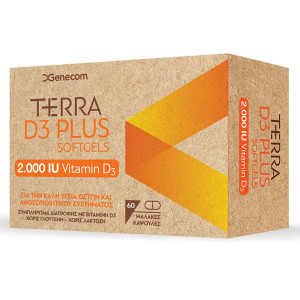 Genecom Terra D3 Plus 2000Iu 60Tabs