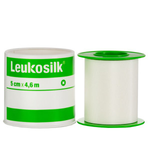 Leukosilk 5cmX4,6m Μεταξωτή Επιδεσμική Ταινία