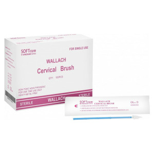 Soft Care Βουρτσάκια Test Pap Αποστειρωμένα Τύπου Wallach (100τμχ) 100.007.IS