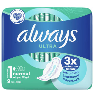 Always Ultra Normal Νο1 9 Τεμάχια