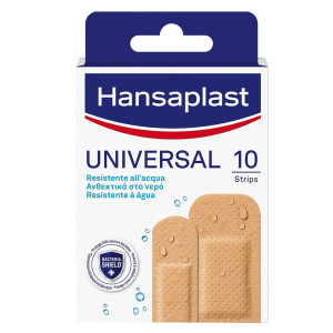 Hansaplast Strips 10 Τεμάχια 2 Μεγέθη