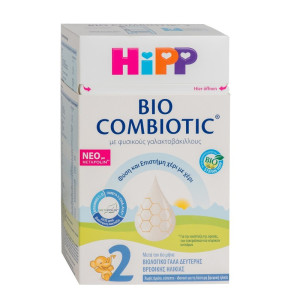Hipp Bio Combiotic No 2, Με Metafolin 2ης Βρεφικής Ηλικίας, 600Gr 
