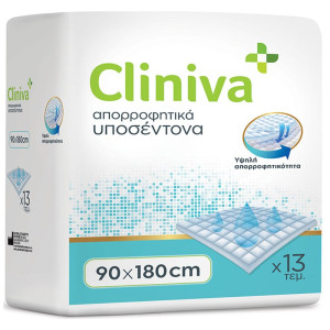 Cliniva Bed Υποσέντονο Μιας Χρήσης 15 90Χ180 13 Τεμάχια