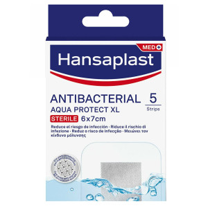 Hansaplast Aqua Protect XL 6x7cm 5 Τεμάχια