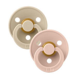 Bibs Colour Pacifier Πιπίλα 2 Packs / Latex Size 1