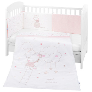 Kikka Boo Bedding set 2pcs EU style 70/140 Hippo Dreams