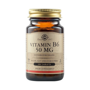 Solgar Vit. B-6 50Mg Tabs 100S