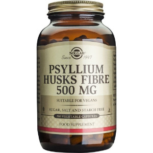 Solgar Psyllium Husks Fibre 500Mg Veg.Cap 200S
