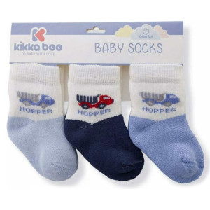 Kikka Boo Καλτσάκια Thermal Hopper Blue 1-2 Ετών 3 Τεμάχια