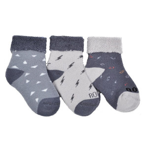 Kikka Boo Καλτσάκια Thermal Boy 9-12 Μηνών 3 Τεμάχια