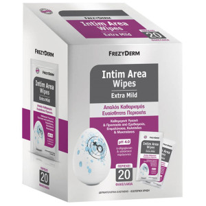 Frezyderm Intim Area Wipes Ph4.0 Extra Mild 20τμχ