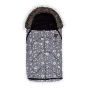 Kikka Boo Shiny Nylon Footmuff Snow Flakes