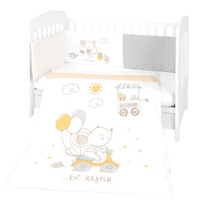 Kikka Boo Baby bedding set Joyful Mice 2 pcs EU style 70/140