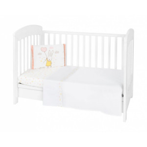 Kikka Boo Baby bedding set Rabbits in Love 3 pcs EU Style 70/140