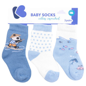 Kikka Boo Καλτσάκια Thermal The Fish Panda 2-3 Ετών 3 Τεμάχια