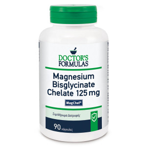 Doctor's Formulas Magnesium Bisglycinate chelate 125mg 90 Caps