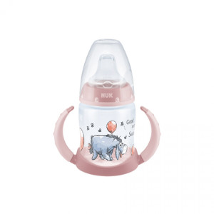 Nuk Μπιμπερό First Choice+ Learner Bottle Winnie Πλαστικό 150Ml Με Δύο Λαβές 6-18m