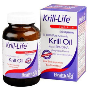 Health Aid Krill-Life Oil 500Mg 90Caps
