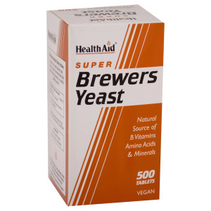 Health Aid Brewers Yeast Μαγιά 500Tabs