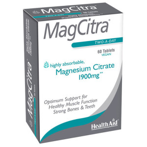 Health Aid Mag Citra-Magnes.Citrate60Tabs