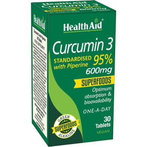 Health Aid Curcumin 3 30Tabs