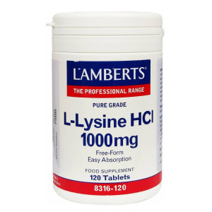Lamberts  L-Lysine HCI 1000Mg 120Tabs