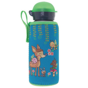 Laken Παγούρι Αλουμινίου Bambinos 450ml με Θήκη