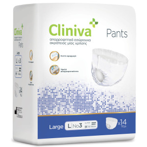 Cliniva Pants No3 Large 14 Τεμάχια