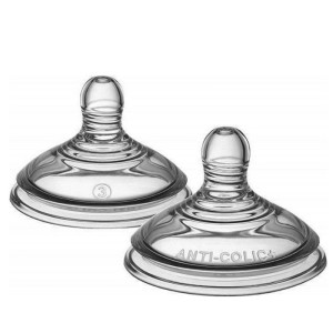 Tommee Tippee  Advanced Anticolic Fast Flow Teats Θηλές Σιλικόνης Μεγάλης Ροής για 6+m 2 Τεμάχια