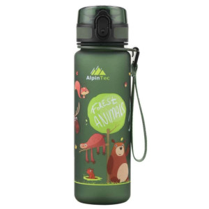 Alpin Tec Παγουρι Kids 500Ml D.Green Forest Animals