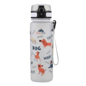 Alpin Tec Παγουρι Kids Mood 500Ml White Happy Dogs
