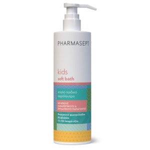 Pharmasept Kid Soft Bath Εξειδικευμένο Παιδικό Αφρόλουτρο Για Σώμα & Ευαίσθητη Περιοχή 500ml