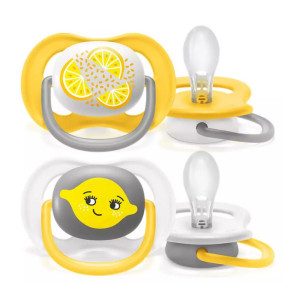 Philips Avent Ultra Air Happy Πιπίλα Σιλικόνης 6-18m 2 τεμάχια