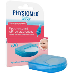 Physiomer Ανταλλακτικά Ρινικού Αποφρακτήρα για Βρέφη και Παιδιά 20τμχ