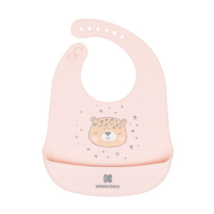 Kikka Boo Silicone Bib Savanna Pink