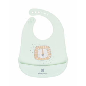 Kikka Boo Silicone Bib Savanna Mint