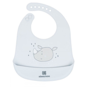 Kikka Boo Silicone Bib Savanna Blue