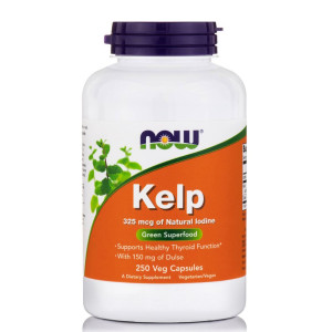 Now Kelp 325 Mcg Iodine/Dulse - 250 Vcaps