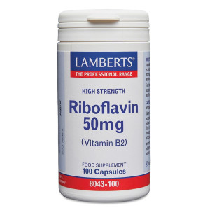 Lamberts  B-2 50Mg 100Caps (Riboflavin)