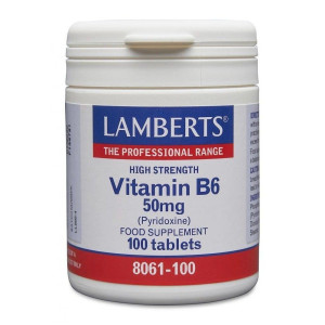 Lamberts  B-6 50Mg 100Tabs (Pyridoxine)