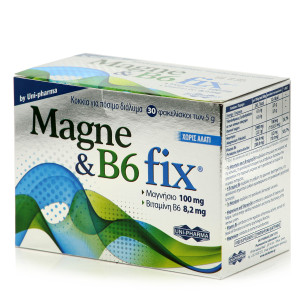 Uni-Pharma Magne & B6 Fix 30 Sachets