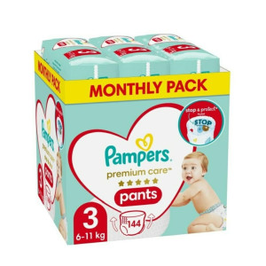 Pampers Premium Pants No3 Monthly Pack 1x144 Msb