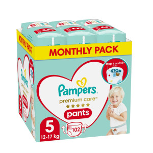 Pampers Premium Pants No5 Monthly Pack 1x102 Msb