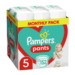 Pampers Pants No5 Monthly Pack 1x152 Msb (12-17)kg