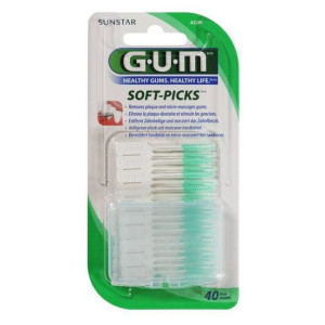Gum 632 Soft Picks Regular X40