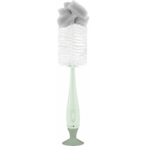 Kikka Boo Bottle brush with nipple cleaner 2 in 1 MINT