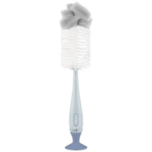 Kikka Boo Bottle brush with nipple cleaner 2 in 1 BLUE